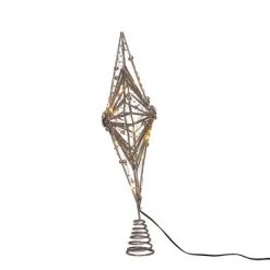 Kurt S. Adler Kurt Adler 15.5" 30-Light Fairy Light Silver Star Treetop -Christmas Ornaments Sales GUEST 83952152 c8dc 4e09 ab03 9ccadee88df7