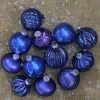 Northlight 12ct Royal Blue Multi Finish with Various Shaped Christmas Ornaments 3.75" -Christmas Ornaments Sales GUEST 8446b128 cceb 4619 91ad 1d57d138773d