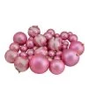 Northlight 39ct Pink Shatterproof 2-Finish Christmas Ball Ornaments 4" (100mm) -Christmas Ornaments Sales GUEST 85b4f9b2 ec09 403d a75d f3a44037b3fe
