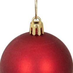 Northlight 60ct Shatterproof Matte Christmas Ball Ornament Set 2.5" - Red -Christmas Ornaments Sales GUEST 865b5984 ab22 4c2a b39b 9501f9452eb7