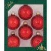 Christmas by Krebs 6ct Crimson Red Spangle Glass Christmas Ball Ornaments 2.5" (67mm) -Christmas Ornaments Sales GUEST 873d2122 7a8d 4969 b777 6671d0bceda4
