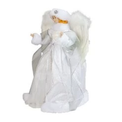 Roman 14" White Angel in a Sparkly Dress Christmas Tree Topper- Unlit -Christmas Ornaments Sales GUEST 88d4921d 659a 4c92 8039 27ecb00cdf87