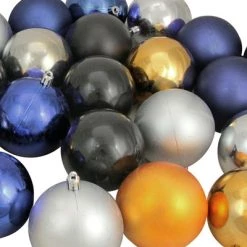 Northlight 32ct Shatterproof Christmas Ball Ornament Set 3.25" - Black/Gold -Christmas Ornaments Sales GUEST 8e14df91 5bfd 4650 9c57 9ac7db7e6fef