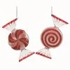 Transpac Glass Multicolor Christmas Peppermint Candy Ornaments Set of 2 -Christmas Ornaments Sales GUEST 9411659e a313 44cf bbf0 58fb7e63dfe7