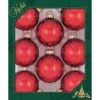 Christmas by Krebs 8ct Red Shiny Glass Christmas Ball Ornaments 2.5" (67mm) -Christmas Ornaments Sales GUEST 9437c2a5 d572 44b4 b2df bc7fae28ccb2