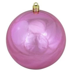 Northlight 12ct Shiny Magenta Pink Shatterproof Christmas Ball Ornaments 4" (100mm) -Christmas Ornaments Sales GUEST 951abd9f d8d5 4a4b 80d6 a459edee672a
