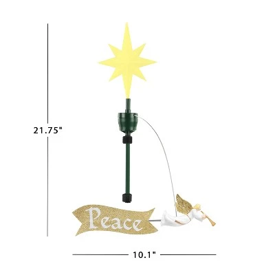 Mr. Christmas Animated Christmas Tree Topper with Banner 5 Mr. Christmas Animated Christmas Tree Topper with Banner - Image 3