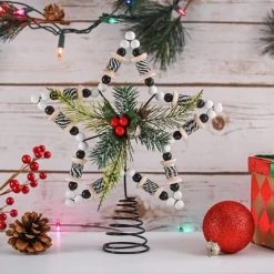 Ornativity Rattan Star Tree Topper with Holly and Mistletoe 8 Ornativity Rattan Star Tree Topper with Holly and Mistletoe -Christmas Ornaments Sales GUEST 99632f11 9459 40d5 ace3 bb46fcac1c33