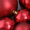 Northlight 50ct Shatterproof 2-Finish Christmas Ball Ornament Set 4” - Red -Christmas Ornaments Sales GUEST 9a0ed6a3 627f 477d 8adc 5fabd95e09a4