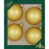 Christmas by Krebs 4ct Gold Matte Glass Christmas Ball Ornaments 3.25" (80mm) 1 Christmas by Krebs 4ct Gold Matte Glass Christmas Ball Ornaments 3.25" (80mm) -Christmas Ornaments Sales GUEST 9b7256c9 1091 476a bd7e a83514e4dfd6