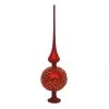 Inge Glas 14.25" Barocco Red Matte Finial Tree Topper Free Standing - Tree Toppers -Christmas Ornaments Sales GUEST 9b81e0f1 2eca 454c 85af 9fb25c8bc35e