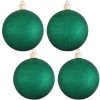 Christmas by Krebs 4ct Emerald Green Shatterproof Christmas Ball Ornaments 4" (100mm) -Christmas Ornaments Sales GUEST 9e0c4751 4168 4ad8 b99e 65509b817226