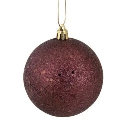 Northlight 60ct Mulberry Shatterproof 4-Finish Christmas Ball Ornaments 2.5" (60mm) -Christmas Ornaments Sales GUEST 9e548a82 29d3 40f7 9f02 24e00b18a018