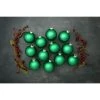 Northlight 12ct Green Shatterproof Matte Finish Glass Christmas Ball Ornaments 2.75" (70mm) -Christmas Ornaments Sales GUEST a002a428 f9d9 4ccd 9f47 fb1c46ae628a