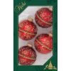 Christmas by Krebs 4ct Red and Gold Glitter Lace 2-Finish Christmas Ball Ornaments 2.5" (67mm) -Christmas Ornaments Sales GUEST a1676fa7 27bc 4f38 82ec ddc0f7fe9ca0