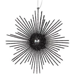 Vickerman 6.5" Glitter Snowflake Burst Ornament -Christmas Ornaments Sales GUEST a37cc62d b664 4705 abf7 fa783afe43ca