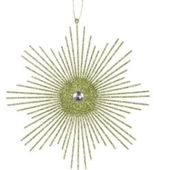 Vickerman 6.5" Glitter Snowflake Burst Ornament -Christmas Ornaments Sales GUEST a4cf048a c6bc 4230 b46a 397dd1e2420b
