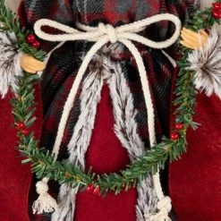 Northlight 16" Red and Plaid Angel Christmas Tree Topper, Unlit -Christmas Ornaments Sales GUEST a4d3d848 8973 48b8 b7a4 7fb13a5efcec