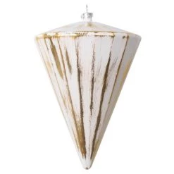 Vickerman 6" Brushed Cone Christmas Ornament -Christmas Ornaments Sales GUEST a7d5301c 8d15 4e4c ab04 8aed89d78f3b
