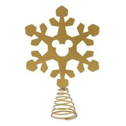 Disney Mickey Mouse & Friends Mickey Mouse Die-cut Snowflake Christmas Tree Topper - Disney store