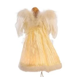 Kurt S. Adler Kurt Adler UL 10-Light 12-Inch Ivory Angel Treetop -Christmas Ornaments Sales GUEST ad69b382 7d26 425d 9456 9503c98ba387