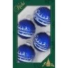 Christmas by Krebs 4ct Royal Blue and White Santa Over Village Matte Christmas Ball Ornaments 2.5" (67mm) -Christmas Ornaments Sales GUEST adfc519f 4344 4293 babf 10dcbdecebc5