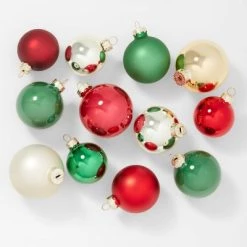 42ct Round Glass Christmas Tree Ornament Set - Wondershop™ Brights -Christmas Ornaments Sales GUEST b14bae5b 213f 4168 9c7d 136a00a6079f