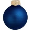 Northlight 40ct Midnight Blue Matte Glass Christmas Ball Ornaments 1.5" (40mm) -Christmas Ornaments Sales GUEST b1900f5e 3ccf 4abd 9f93 e58752b83c94