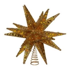 Kurt S. Adler Kurt Adler 12-Inch Gold Moravian Star Tree Topper -Christmas Ornaments Sales GUEST b4a39636 9a15 4cca b66c 807db861cef6