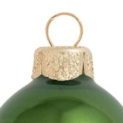 Northlight 28ct Green Pearl Glass Christmas Ball Ornaments 2" (50mm) -Christmas Ornaments Sales GUEST b5d461e5 4cad 4036 ace0 e95336960913