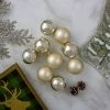 Northlight 9pc Shiny and Matte Glass Ball Christmas Ornament Set 2.5" - Gold -Christmas Ornaments Sales GUEST b6e8d5bd 3cc6 45a5 bb46 42657fbb2fe8 1