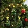 Mr. Christmas Mini LED Nostalgic Christmas Tree Ornaments - 5" - Set of 3 - Green -Christmas Ornaments Sales GUEST b9df555b d5b6 4d18 88c3 a6f0f5cda46f
