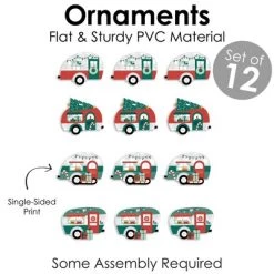 Big Dot of Happiness Camper Christmas - Red and Green Holiday Decorations - Christmas Tree Ornaments - Set of 12 11 Big Dot of Happiness Camper Christmas - Red and Green Holiday Decorations - Christmas Tree Ornaments - Set of 12 -Christmas Ornaments Sales GUEST ba69c296 4ff1 4d02 aac3 a470aa9044f9