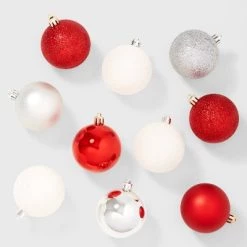 50ct Shatter-Resistant Round Christmas Tree Ornament Set - Wondershop™ Champagne -Christmas Ornaments Sales GUEST bd063b79 fa05 458c 8ecf b52b6159fc6b