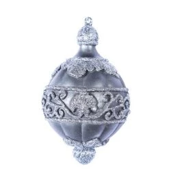 Vickerman 6.5" Antique Leaf Scroll Drop Christmas Ornament -Christmas Ornaments Sales GUEST be38020c 01ea 432f 904b 20b004e04d66