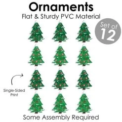 Big Dot of Happiness Snowy Christmas Trees - Classic Holiday Party Decorations - Christmas Tree Ornaments - Set of 12 11 Big Dot of Happiness Snowy Christmas Trees - Classic Holiday Party Decorations - Christmas Tree Ornaments - Set of 12 -Christmas Ornaments Sales GUEST bfaf1126 6f18 42c3 aa87 6351740280e3