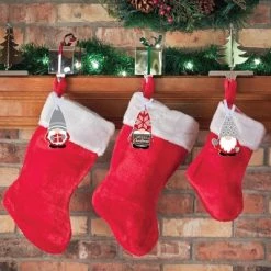 Big Dot of Happiness Christmas Gnomes - Holiday Party Decorations - Christmas Tree Ornaments - Set of 12