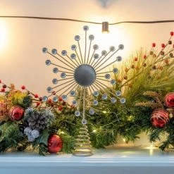 Ornativity Jewel Star Tree Topper - Gold