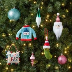 Gingerbread Playhouse Christmas Tree Ornament Set 85ct - Wondershop™