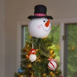 Ornativity Snowman Head Tree Topper