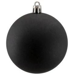 Northlight 32ct Shatterproof Matte Christmas Ball Ornament Set 3.25" - Black -Christmas Ornaments Sales GUEST d312f5fe 3836 4a6c b0b7 d66add062d03