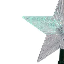 Kurt S. Adler 8.5" Lighted LED Color Changing Star Christmas Tree Topper - Multi Lights
