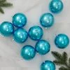 Northlight 12ct Shatterproof Shiny Christmas Ball Ornament Set 4" - Turquoise -Christmas Ornaments Sales GUEST d78a7a8c 0426 4705 afcc 332f3a184038
