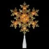 Northlight 9" Pre-Lit Gold Snowflake Christmas Tree Topper - Clear Lights -Christmas Ornaments Sales GUEST d94108a4 d9cf 4ae3 b4c1 cc2c383fd939