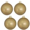 Christmas by Krebs 4ct Candy Gold Shatterproof Christmas Ball Ornaments 4" (100mm) -Christmas Ornaments Sales GUEST db52a0c2 c4e2 49e9 a1e7 54462231cf05