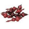 Northlight 8ct Burgundy Red Shatterproof 4-Finish Finial Christmas Ornaments 7" -Christmas Ornaments Sales GUEST e0b825f7 a460 4160 8d20 ef8c0bc9b810