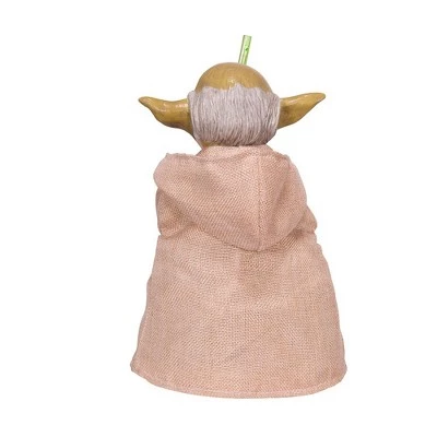 Kurt S. Adler Kurt Adler 12-Inch Battery-Operated Star Wars Yoda with LED Light Saber Treetop 5 Kurt S. Adler Kurt Adler 12-Inch Battery-Operated Star Wars Yoda with LED Light Saber Treetop - Image 3