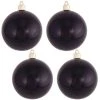 Christmas by Krebs 4ct Onyx Black Shatterproof Christmas Ball Ornaments 4" (100mm) -Christmas Ornaments Sales GUEST ebad7bc6 b0ee 4bf5 b59f ab24bc1f4991