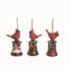 Transpac Resin Red Christmas Cardinal and Bell Ornaments Set of 3 -Christmas Ornaments Sales GUEST ebcdf456 96b8 4067 80fc 269600913715