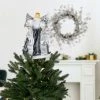 Northlight 12" Slate and Metallic Silver Sequined Angel Christmas Tree Topper, Unlit 2 Northlight 12" Slate and Metallic Silver Sequined Angel Christmas Tree Topper, Unlit -Christmas Ornaments Sales GUEST ed0dce9a 567f 45a8 9d21 d153601c4c95